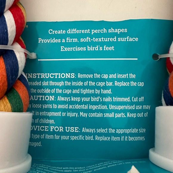 Set of 2 brand new All Living Things® Rope Bird Perch
by All Living Things - Picture 3 of 5